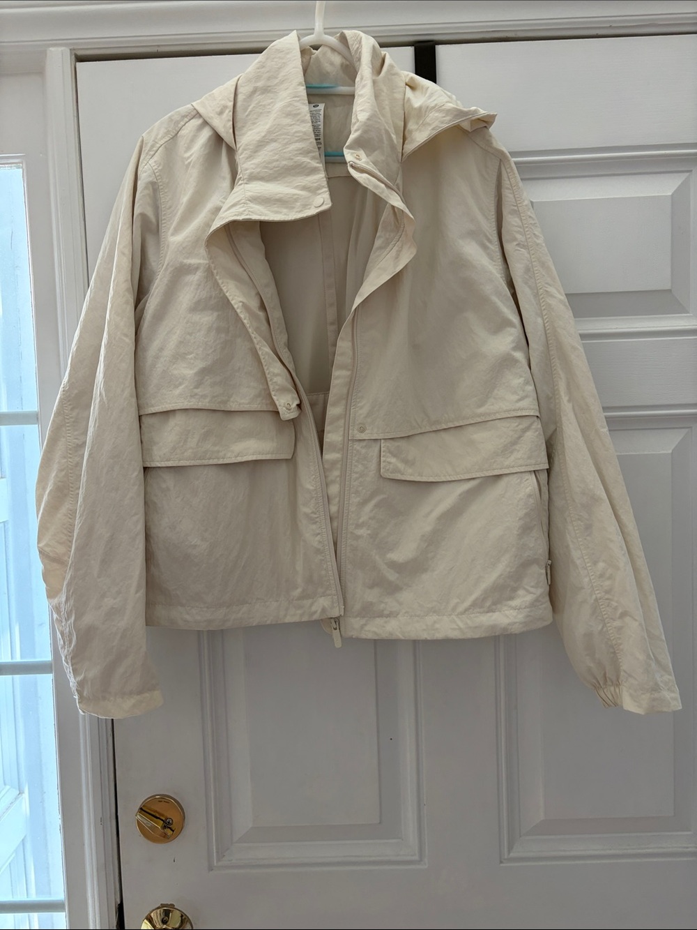 lululemon athletica Women's Cream Utility Hooded Jacket
